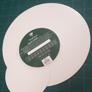 Round Canvas Panel