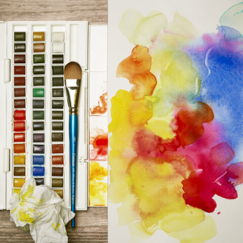 Cotman Half Pan Water Colour